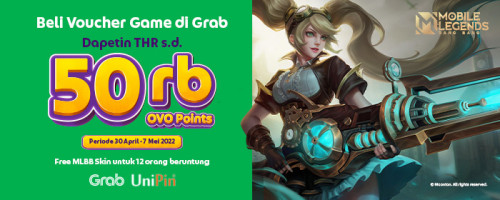 Grab THR mu! Dapetin kembalian 50.000 OVO Points